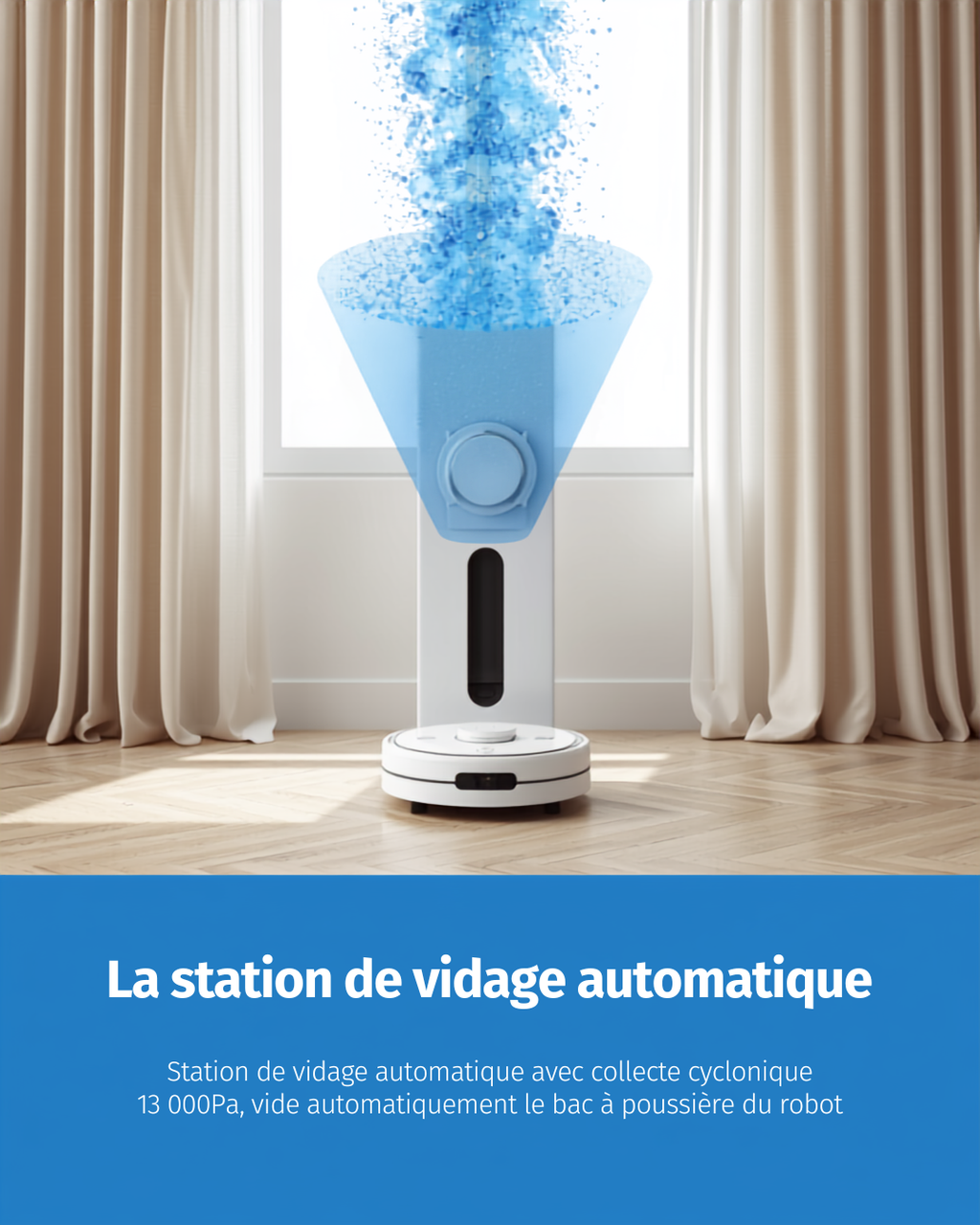 Sol Refresh - ILIFE T20s Ultra station de vidage automatique