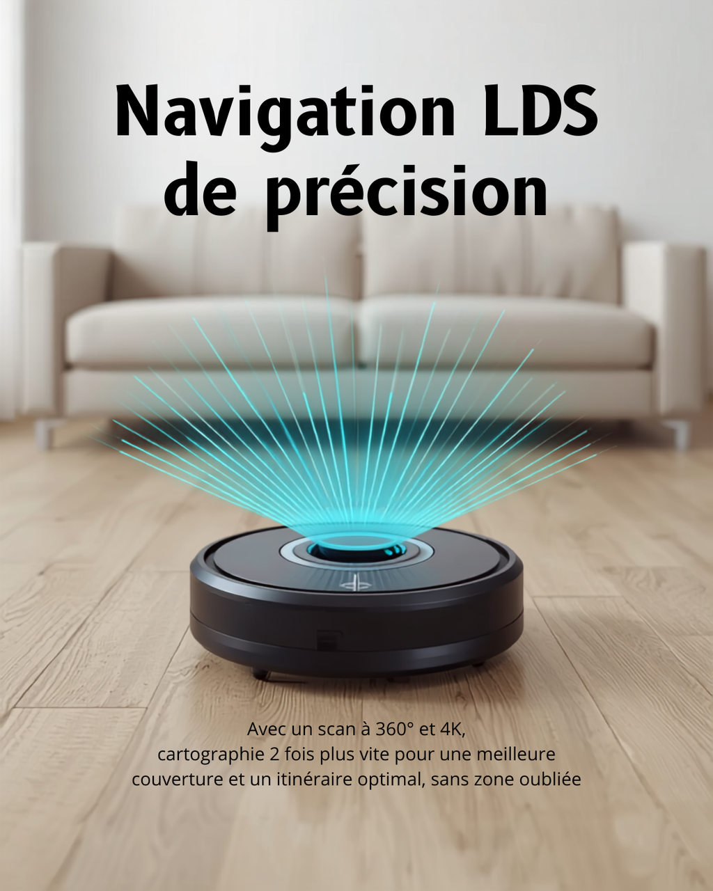ILIFE T20s Ultra — Aspirateur-Laveur Robot avec Vidage Automatique