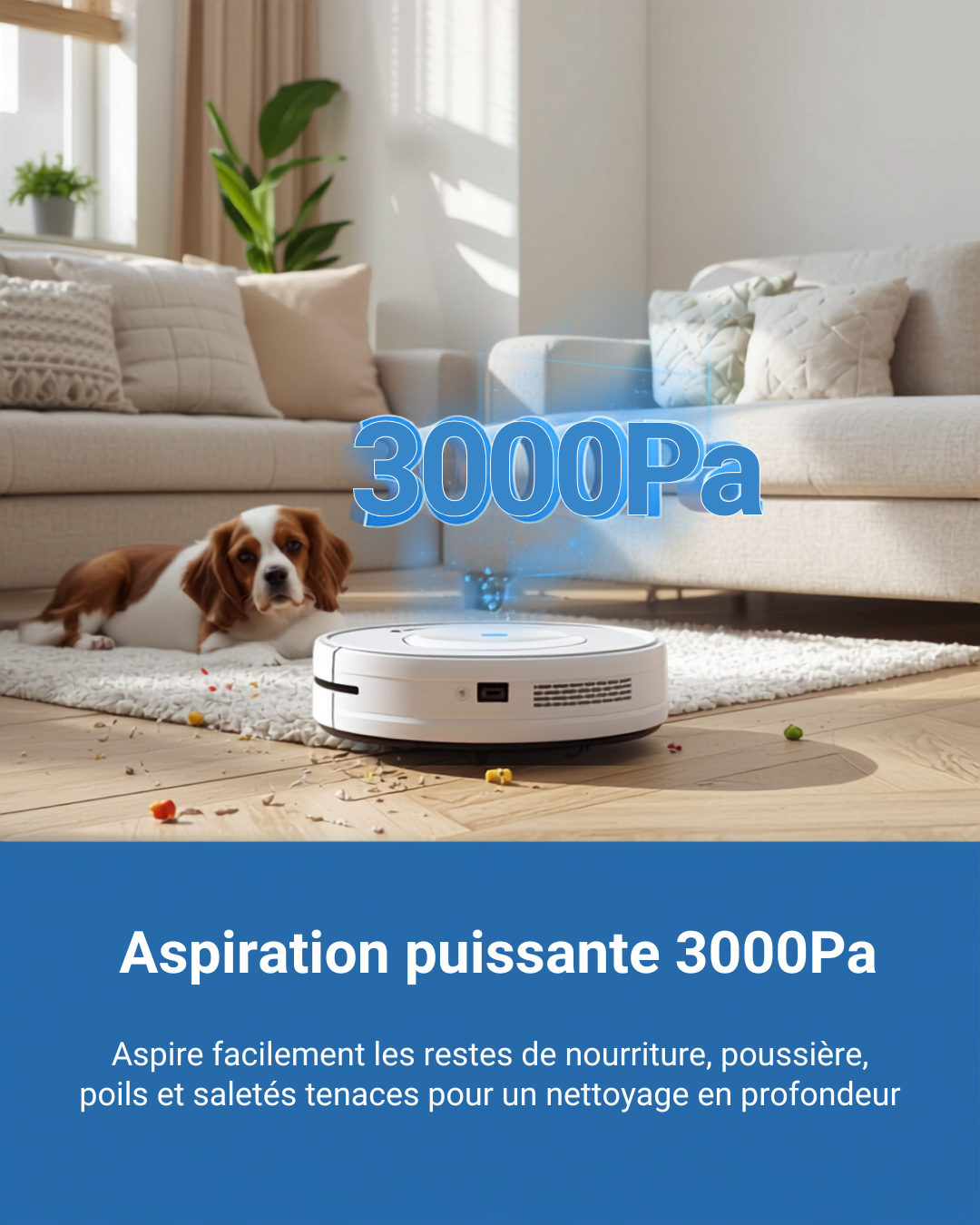 ILIFE A30 Pro — Aspirateur Robot avec Station de Vidage Automatique