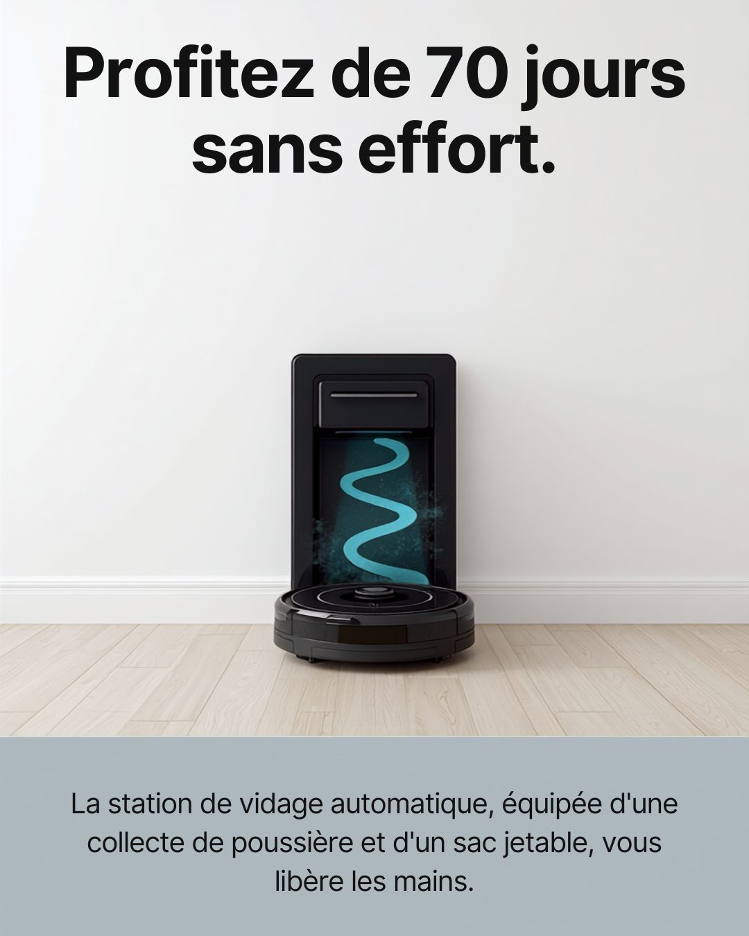 ILIFE T20s Ultra — Aspirateur-Laveur Robot avec Vidage Automatique
