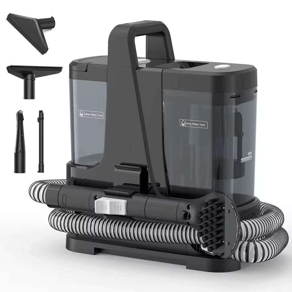 Lubluelu V9 — Nettoyeur de Tapis Vapeur 15kPa